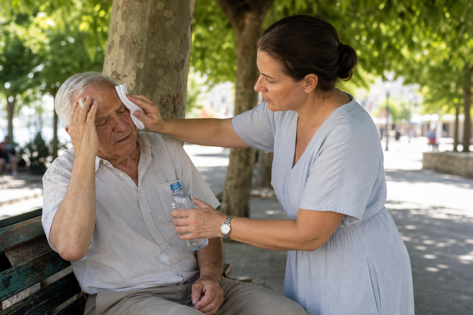 Cómo actuar ante un golpe de calor en niños y adultos en los primeros minutos