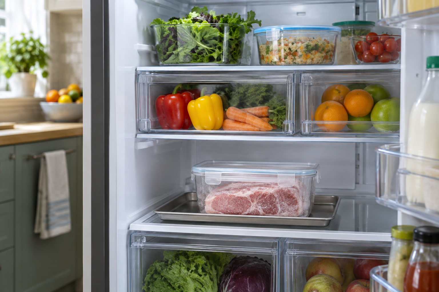 Cómo descongelar alimentos de forma segura: nevera, microondas y errores a evitar