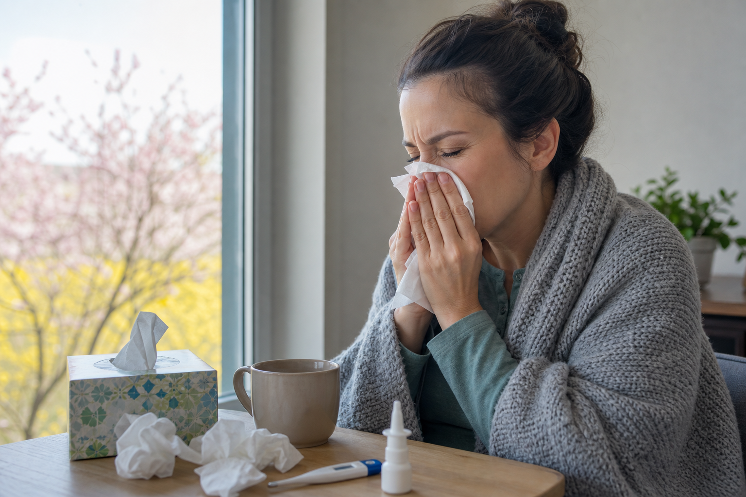 Cómo diferenciar gripe, resfriado y alergia estacional: síntomas, duración y cuándo consultar