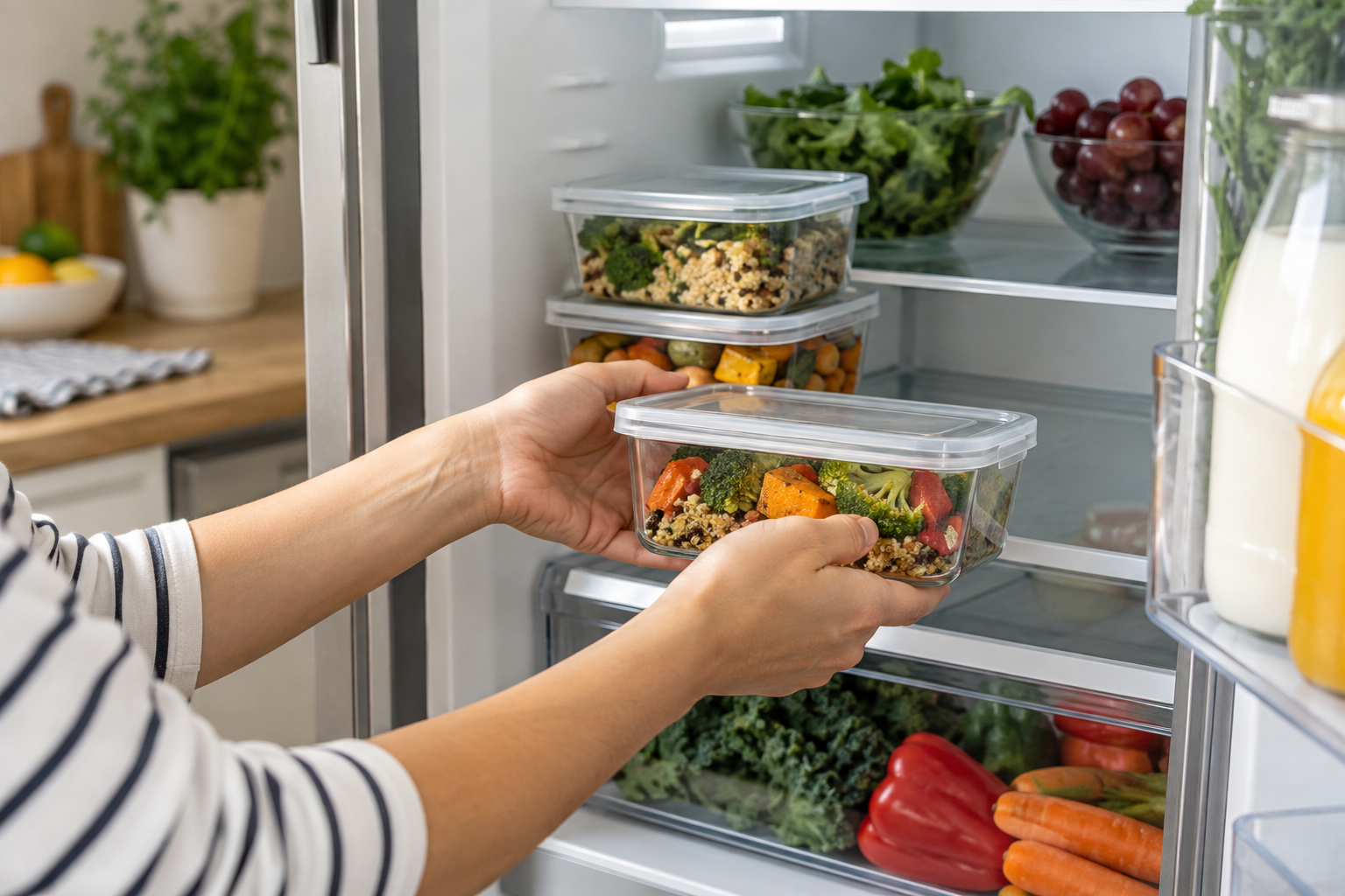 Cómo guardar y recalentar sobras de comida con seguridad