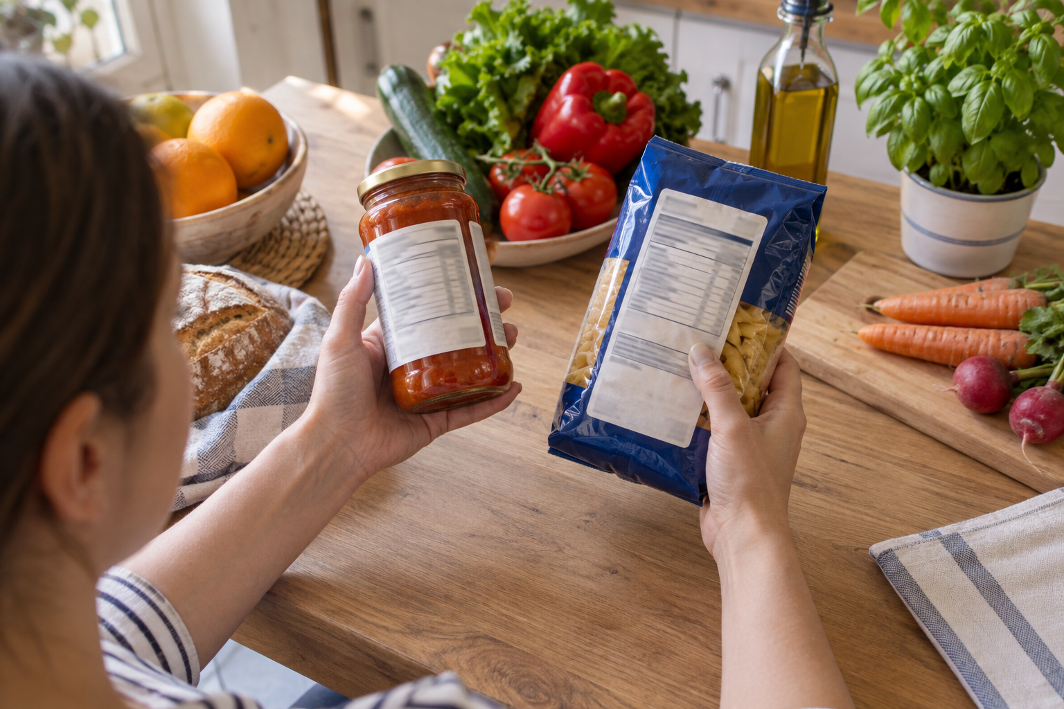 Cómo leer la sal en las etiquetas de los alimentos y compararla bien